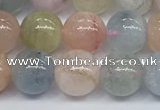 CMG392 15.5 inches 8mm round morganite gemstone beads