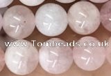 CMG410 15.5 inches 8mm round pink morganite beads wholesale