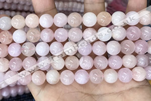 CMG411 15.5 inches 10mm round pink morganite beads wholesale