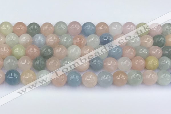 CMG433 15.5 inches 10mm round morganite beads wholesale