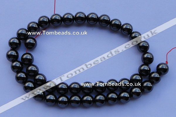 CMH07 16 inches 4mm round magnetic hematite beads Wholesale