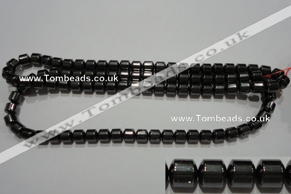 CMH122 15.5 inches 8*8mm tyre magnetic hematite beads