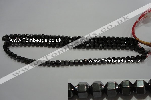 CMH124 15.5 inches 6*6mm magnetic hematite beads wholesale