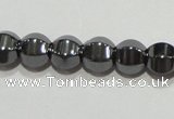 CMH129 15.5 inches 6*6mm pumpkin magnetic hematite beads