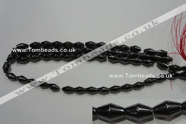 CMH133 15.5 inches 8*12mm bicone magnetic hematite beads