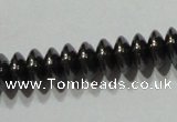 CMH166 15.5 inches 3*6mm rondelle magnetic hematite beads