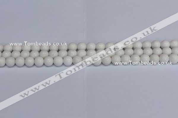 CMJ03 15.5 inches 8mm round Mashan jade beads wholesale