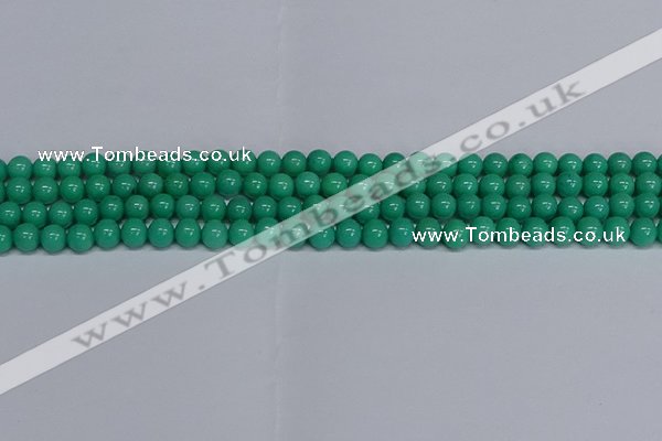 CMJ100 15.5 inches 6mm round Mashan jade beads wholesale