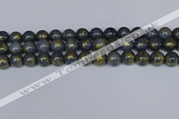 CMJ1003 15.5 inches 10mm round Mashan jade beads wholesale