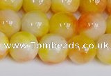 CMJ1051 15.5 inches 8mm round jade beads wholesale