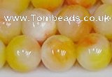 CMJ1053 15.5 inches 12mm round jade beads wholesale