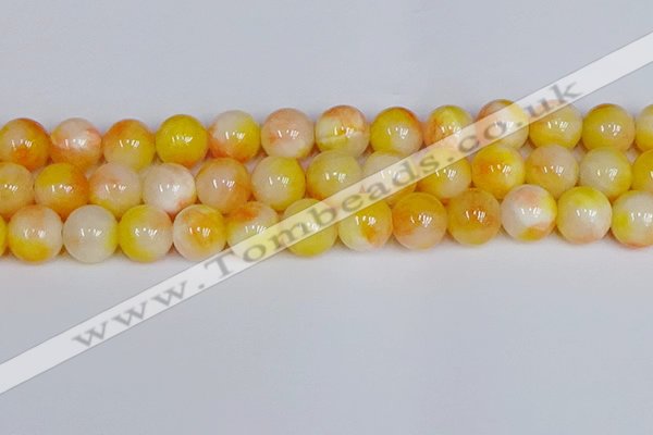 CMJ1053 15.5 inches 12mm round jade beads wholesale
