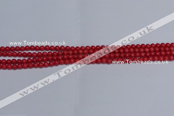 CMJ106 15.5 inches 4mm round Mashan jade beads wholesale