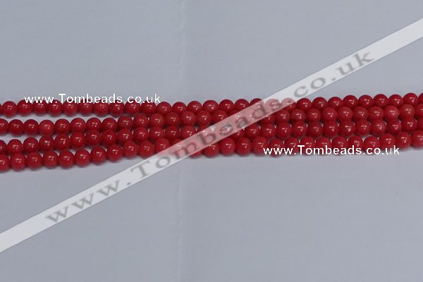 CMJ107 15.5 inches 6mm round Mashan jade beads wholesale