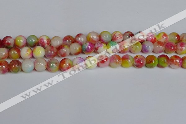 CMJ1081 15.5 inches 8mm round jade beads wholesale