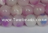 CMJ1091 15.5 inches 8mm round jade beads wholesale