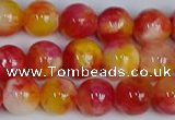 CMJ1136 15.5 inches 8mm round jade beads wholesale