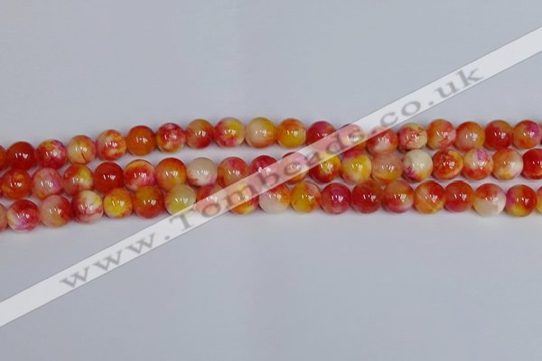 CMJ1136 15.5 inches 8mm round jade beads wholesale