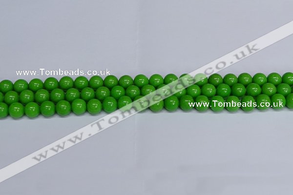 CMJ115 15.5 inches 8mm round Mashan jade beads wholesale