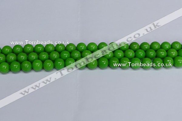 CMJ116 15.5 inches 10mm round Mashan jade beads wholesale