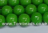 CMJ117 15.5 inches 12mm round Mashan jade beads wholesale