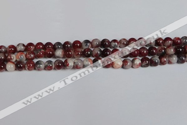 CMJ1181 15.5 inches 8mm round jade beads wholesale