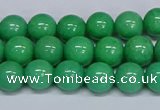 CMJ129 15.5 inches 8mm round Mashan jade beads wholesale