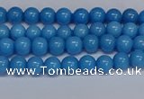 CMJ134 15.5 inches 4mm round Mashan jade beads wholesale