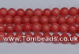 CMJ148 15.5 inches 4mm round Mashan jade beads wholesale