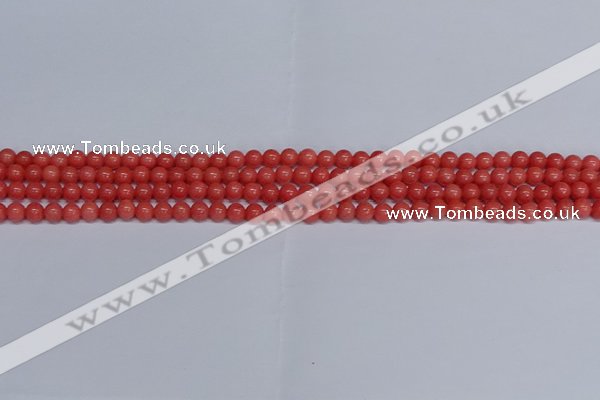 CMJ148 15.5 inches 4mm round Mashan jade beads wholesale