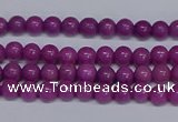 CMJ162 15.5 inches 4mm round Mashan jade beads wholesale