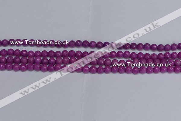 CMJ163 15.5 inches 6mm round Mashan jade beads wholesale