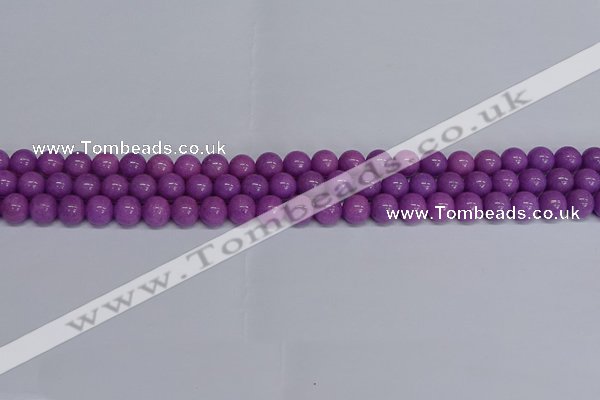 CMJ164 15.5 inches 8mm round Mashan jade beads wholesale