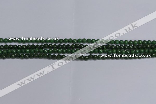 CMJ176 15.5 inches 4mm round Mashan jade beads wholesale