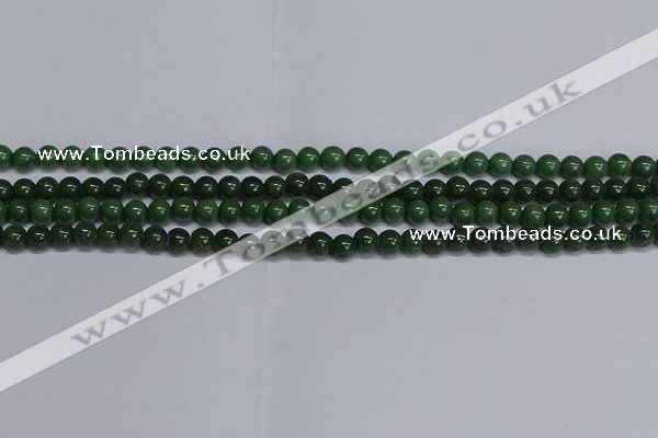 CMJ177 15.5 inches 6mm round Mashan jade beads wholesale