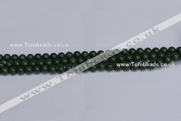 CMJ178 15.5 inches 8mm round Mashan jade beads wholesale