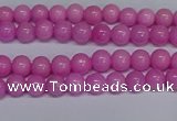 CMJ204 15.5 inches 4mm round Mashan jade beads wholesale