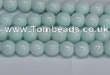 CMJ212 15.5 inches 6mm round Mashan jade beads wholesale