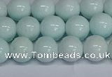 CMJ215 15.5 inches 12mm round Mashan jade beads wholesale