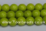 CMJ220 15.5 inches 8mm round Mashan jade beads wholesale