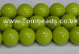 CMJ221 15.5 inches 10mm round Mashan jade beads wholesale