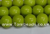 CMJ222 15.5 inches 12mm round Mashan jade beads wholesale