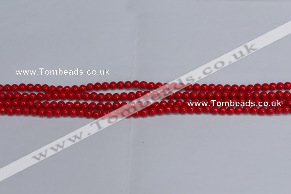 CMJ225 15.5 inches 4mm round Mashan jade beads wholesale