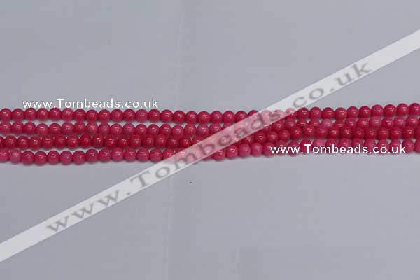 CMJ232 15.5 inches 4mm round Mashan jade beads wholesale