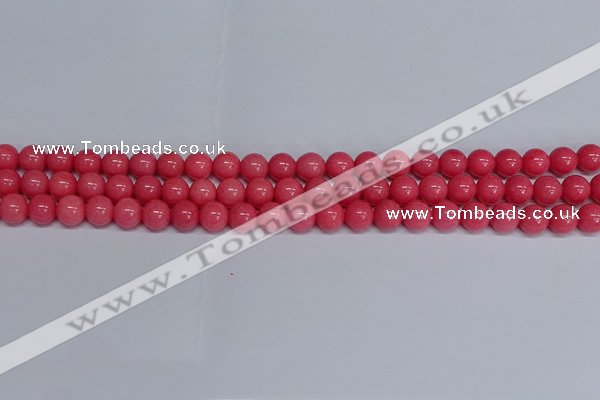 CMJ234 15.5 inches 8mm round Mashan jade beads wholesale