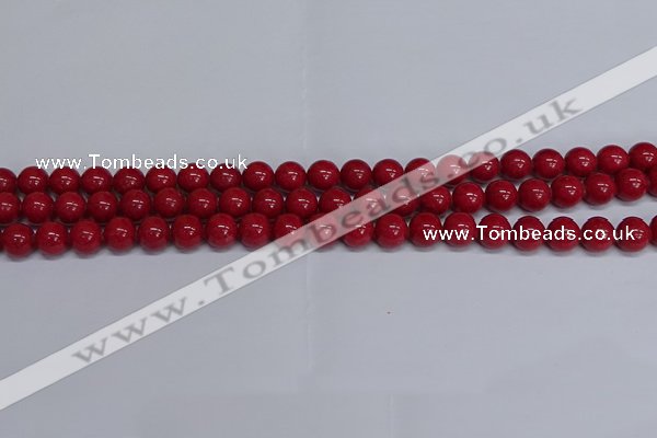 CMJ241 15.5 inches 8mm round Mashan jade beads wholesale