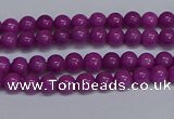 CMJ253 15.5 inches 4mm round Mashan jade beads wholesale