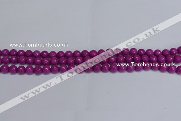 CMJ255 15.5 inches 8mm round Mashan jade beads wholesale