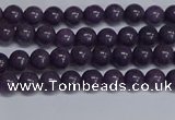 CMJ260 15.5 inches 4mm round Mashan jade beads wholesale