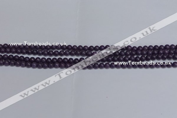 CMJ260 15.5 inches 4mm round Mashan jade beads wholesale